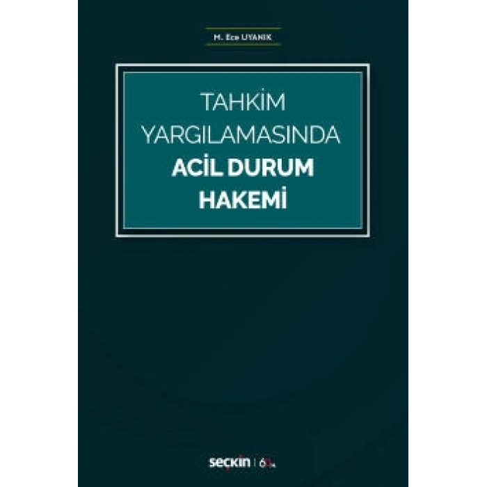 Tahkim YargılamasındaAcil Durum Hakemi