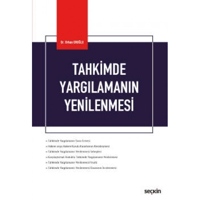 Tahkimde Yargılamanın Yenilenmesi (HMK Kapsamında)