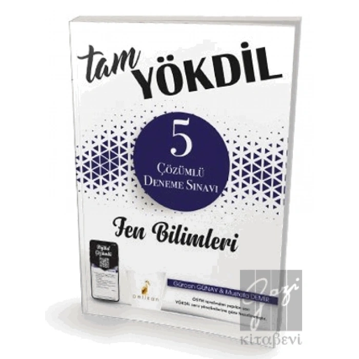 Tam YÖKDİL Fen Bilimleri Dijital Çözümlü 5 Deneme Sınavı