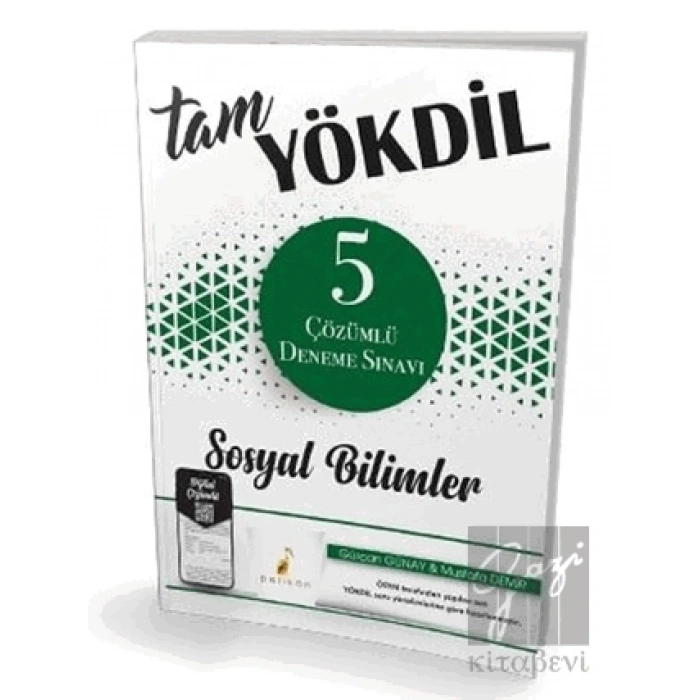 Tam YÖKDİL Sosyal Bilimler Dijital Çözümlü 5 Deneme Sınavı