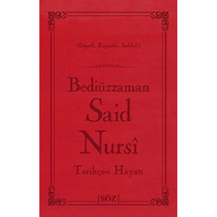 Tarihçe-i Hayatı (Çanta Boy) (Ciltli)