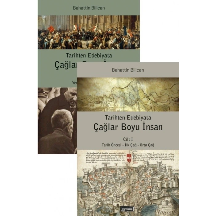 Tarihten Edebiyata Çağlar Boyu İnsan - (2 Cilt Takım)