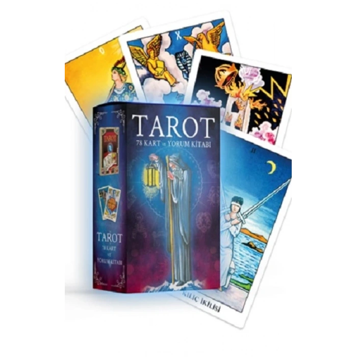 Tarot 78 Kart Ve Yorum Kitabı Karton Kutulu