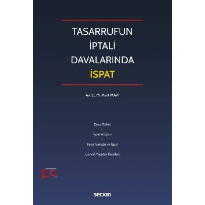 Tasarrufun İptali Davalarında İspat