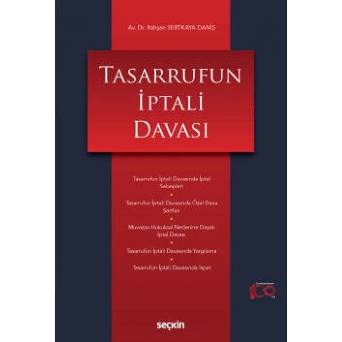 Tasarrufun İptali Davası