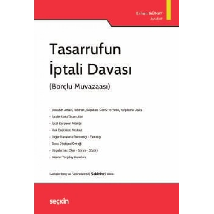 Tasarrufun İptali Davası (Borçlu Muvazaası)