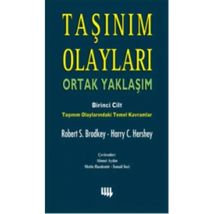 Taşınım Olayları Ortak Yaklaşım 1.Cilt