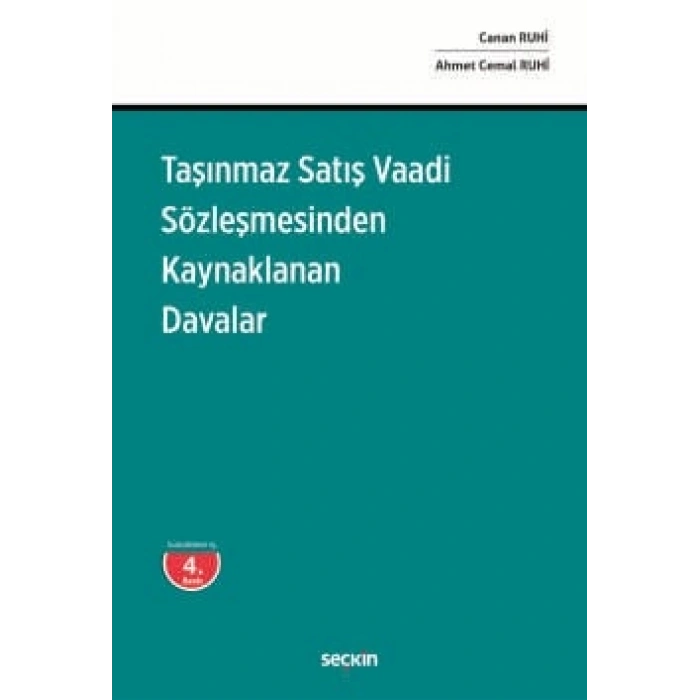 Taşınmaz Satış Vaadi Sözleşmesinden Kaynaklanan Davalar
