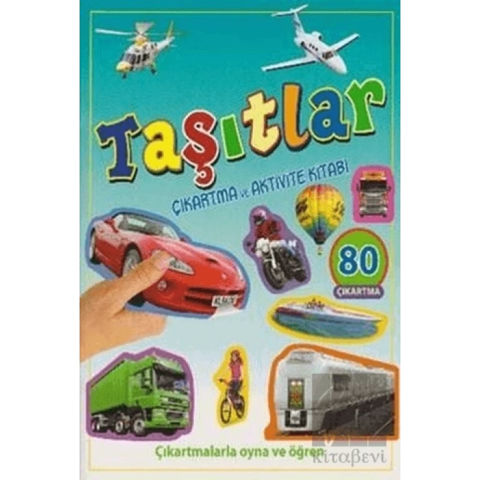 Taşıtlar - Çıkartma ve Aktivite Kitabı