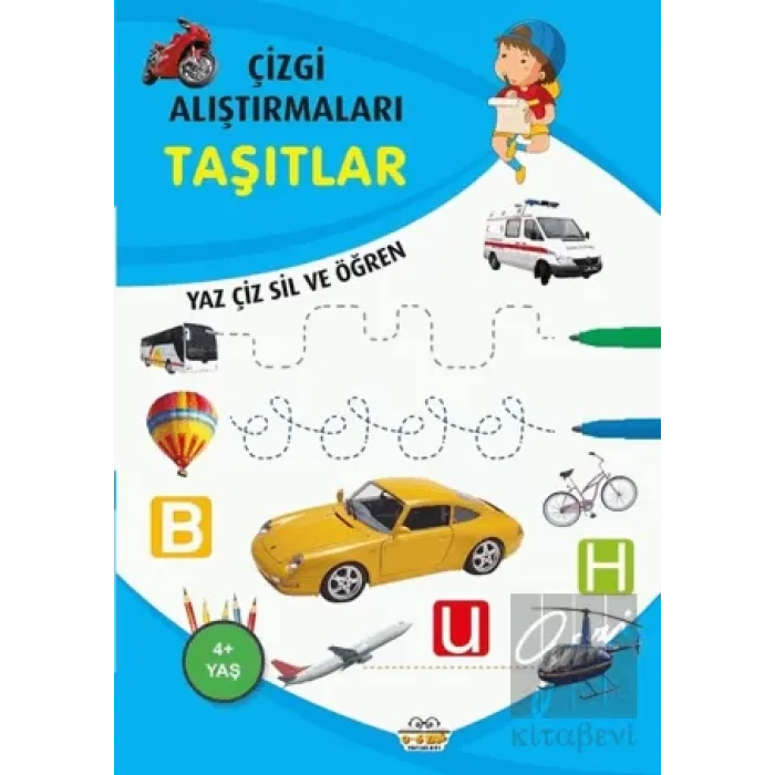Taşıtlar - Çizgi Alıştırmaları