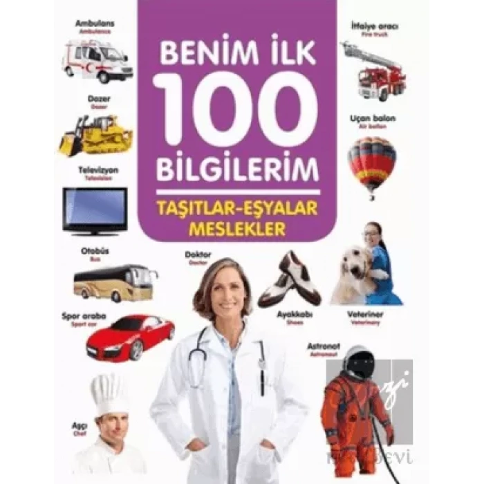 Taşıtlar-Eşyalar-Meslekler - Benim İlk 100 Bilgilerim