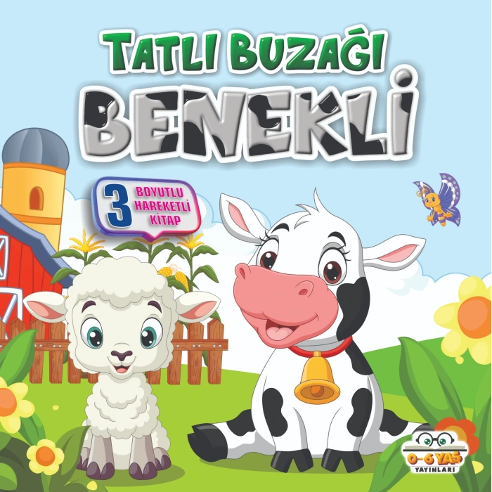 Tatlı Buzağı Benekli - Benim Canım Çiftliğim (Sıvama Cilt)