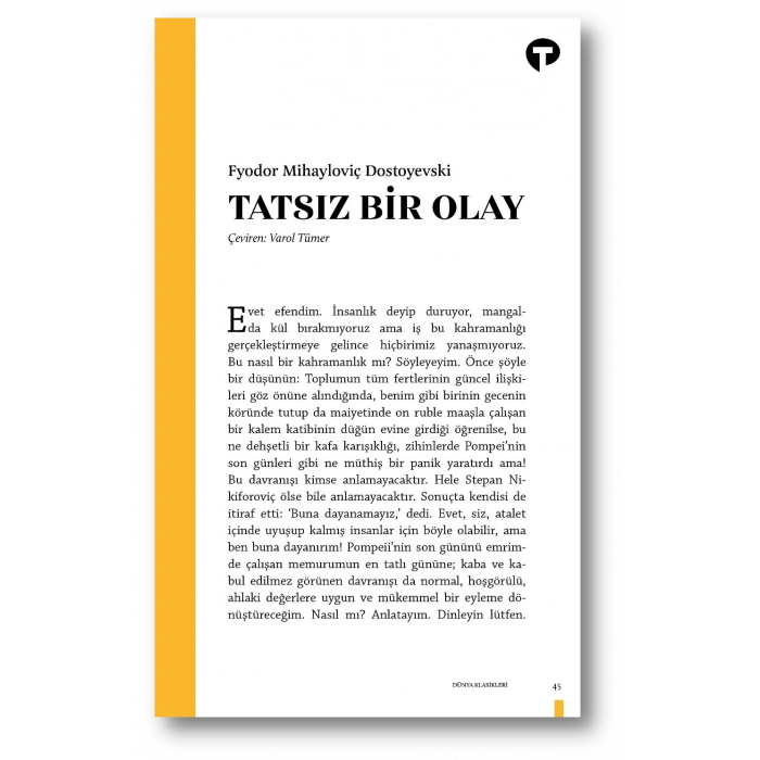 Tatsız Bir Olay