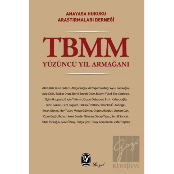 TBMM Yüzüncü Yıl Armağanı