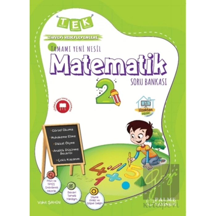 Tek 2.Sınıf Tamamı Yeni Nesil Matematik Soru Bankası