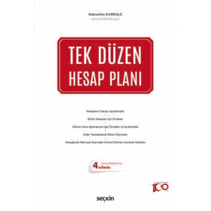 Tek Düzen Hesap Planı