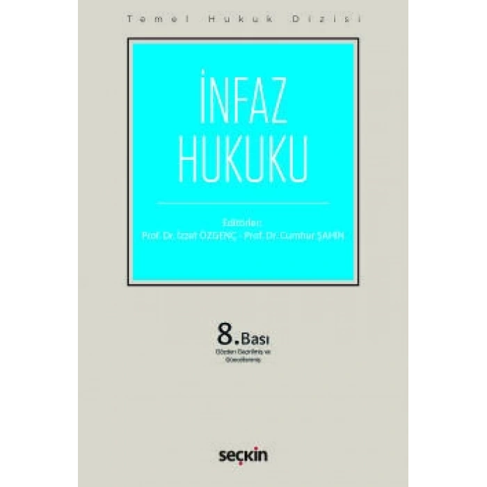 Temel Hukuk Dizisi İnfaz Hukuku (THD)