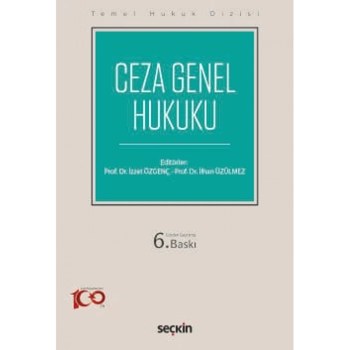 Temel Hukuk DizisiCeza Genel Hukuku (THD)