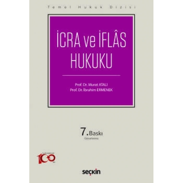 Temel Hukuk Dizisiİcra ve İflâs Hukuku (THD)