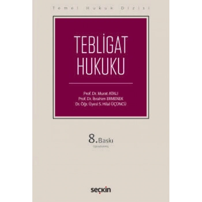 Temel Hukuk DizisiTebligat Hukuku (THD)