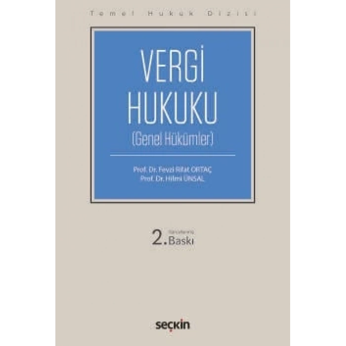 Temel Hukuk DizisiVergi Hukuku Genel Hükümler (THD)