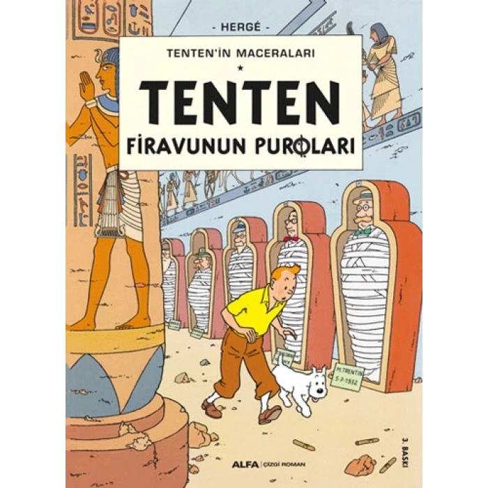 Tentenin Maceraları 4 - Tenten Firavunun Puroları