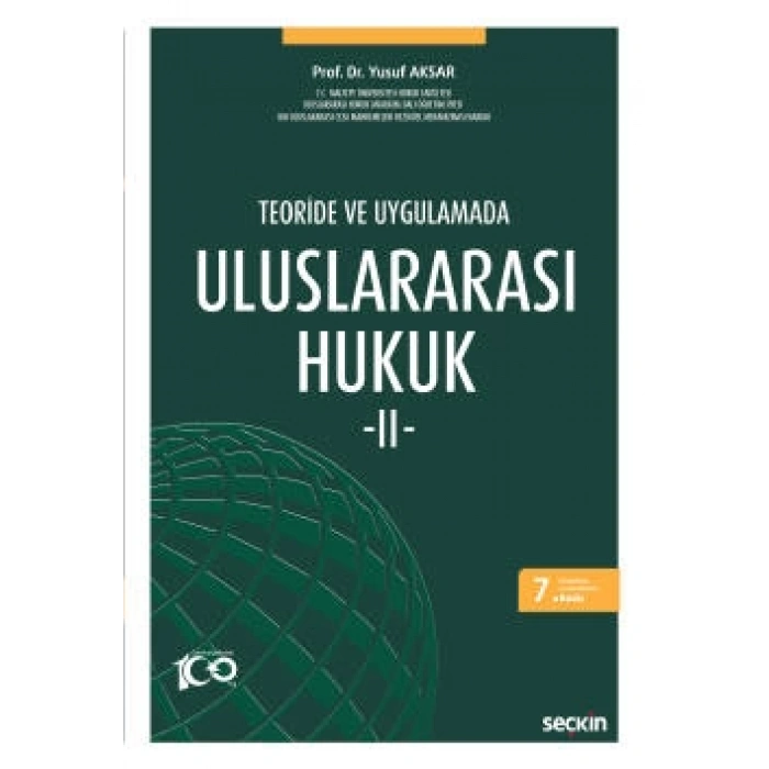 Teoride ve UygulamadaUluslararası Hukuk – II