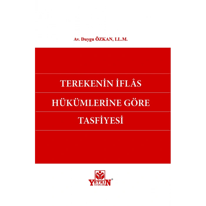 Terekenin İflas Hükümlerine Göre Tasfiyesi