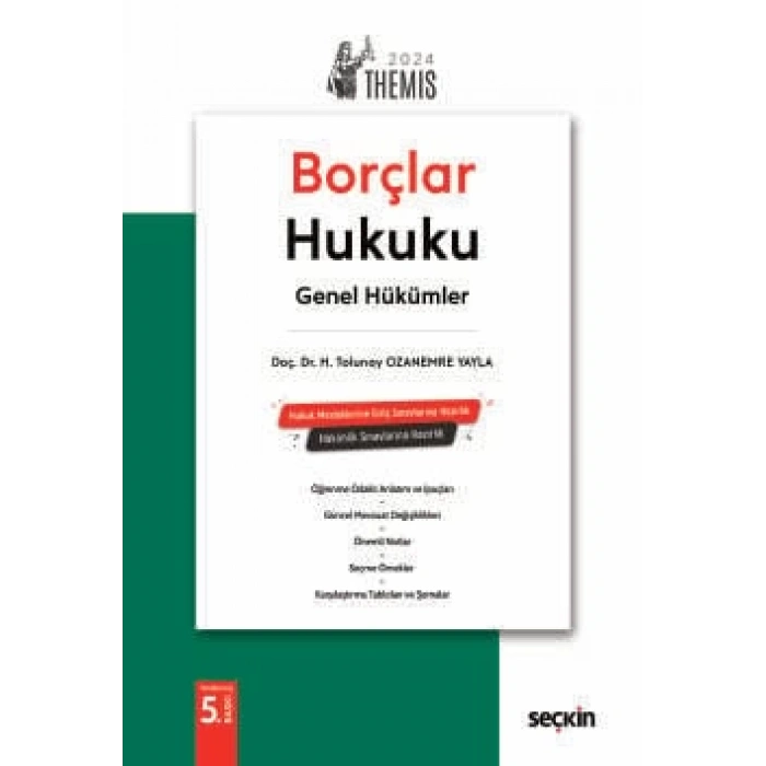THEMIS – Borçlar Hukuku Genel Hükümler – Konu Kitabı