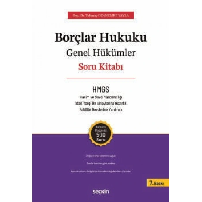 THEMIS – Borçlar Hukuku Genel Hükümler – Soru Kitabı