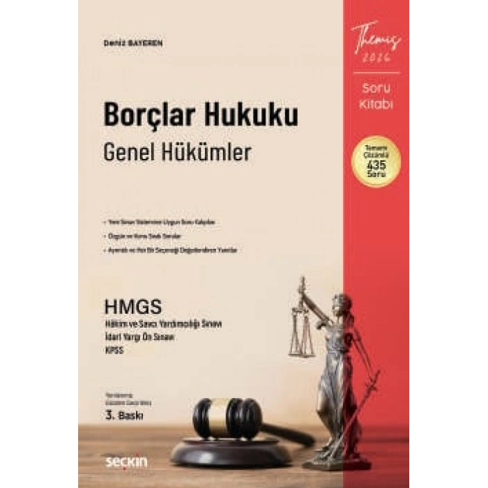 THEMIS – Borçlar Hukuku Genel Hükümler Soru Kitabı