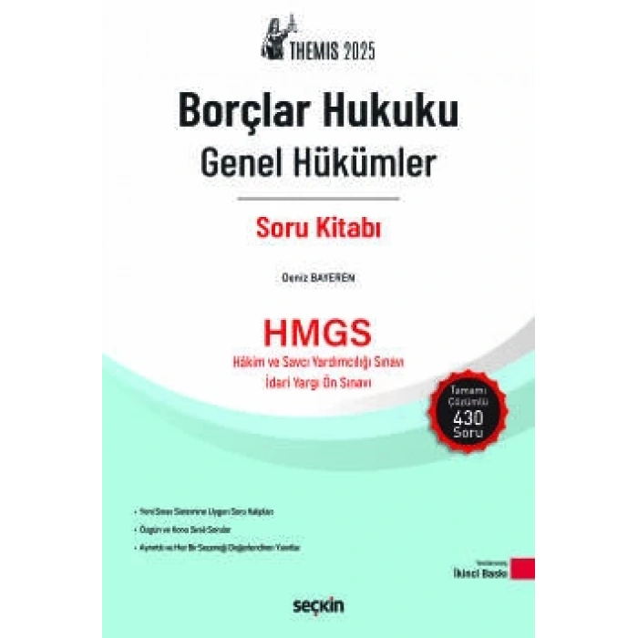 THEMIS – Borçlar Hukuku Genel Hükümler Soru Kitabı