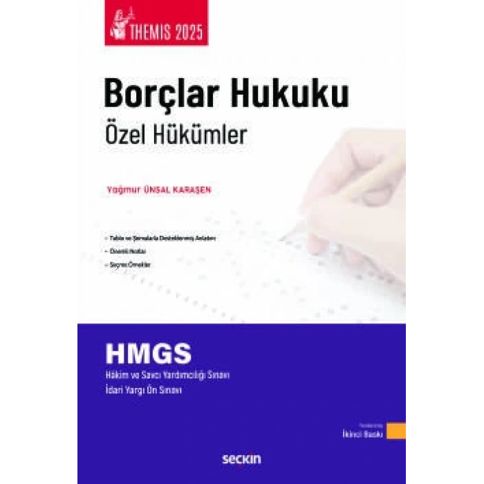 THEMIS – Borçlar Hukuku Özel Hükümler Konu Kitabı