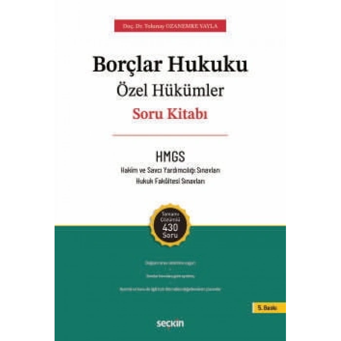 THEMIS – Borçlar Hukuku Özel Hükümler – Soru Kitabı