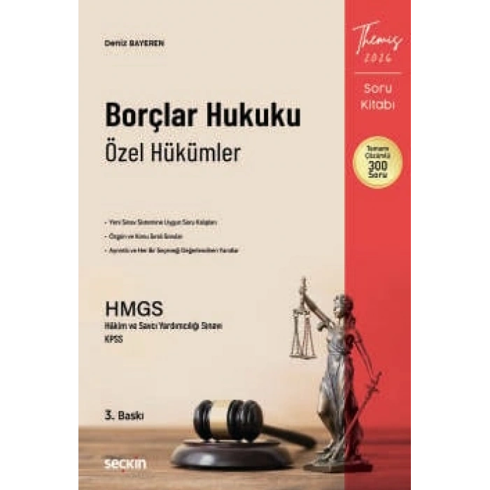THEMIS – Borçlar Hukuku Özel Hükümler Soru Kitabı