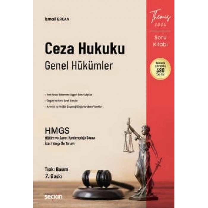 THEMIS – Ceza Hukuku Genel Hükümler<br />Soru Kitabı Tıpkı Basım