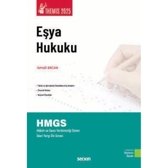 THEMIS – Eşya Hukuku Konu Kitabı Medeni Hukuk II