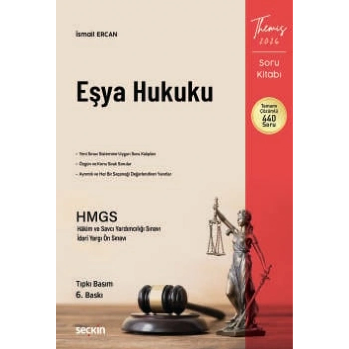 THEMIS – Eşya Hukuku Soru Kitabı Tıpkı Basım