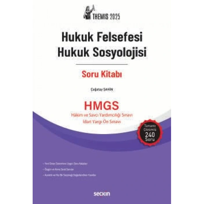 THEMIS – Hukuk Felsefesi Hukuk Sosyolojisi Soru Kitabı