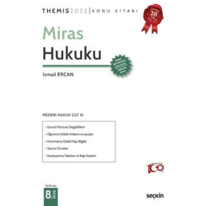 THEMIS – Medeni Hukuk Konu Kitabı C:III – Miras Hukuku