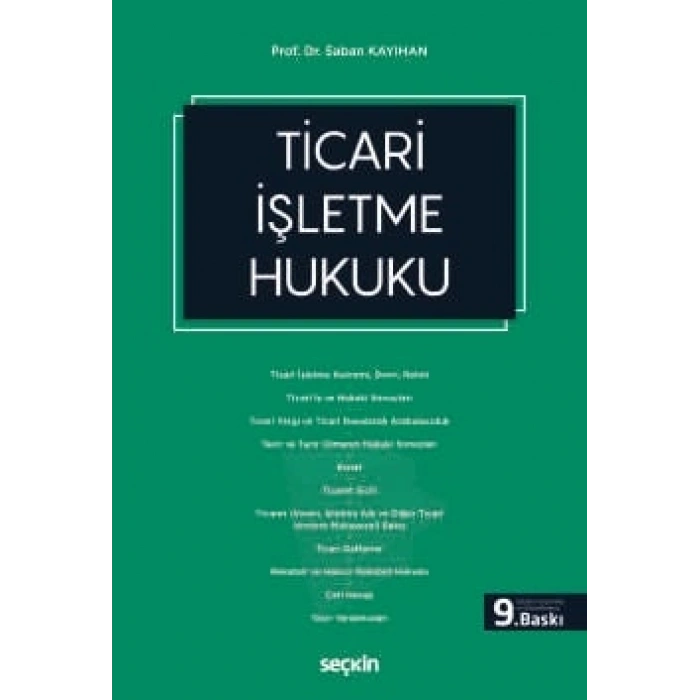 Ticari İşletme Hukuku