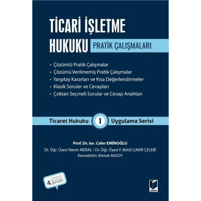 Ticari İşletme Hukuku Pratik Çalışmaları