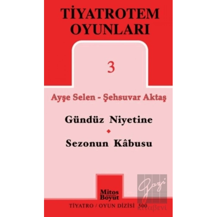 TiyatroTem Oyunları 3 : Gündüz Niyetine - Sezonun Son Kabusu