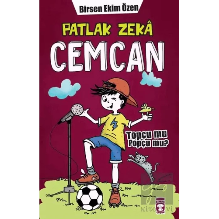 Topçu Mu Popçu Mu? - Patlak Zeka Cemcan 7 (Ciltli)