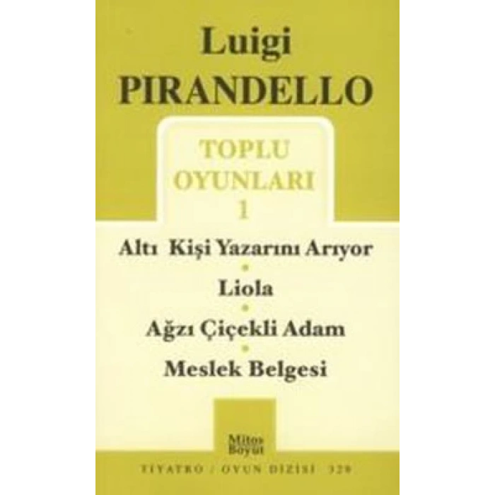 Toplu Oyunları - 1 / Altı Kişi Yazarını Arıyor - L