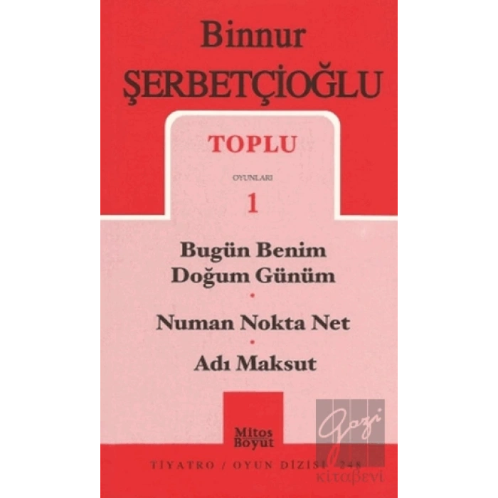 Toplu Oyunları 1 - Bugün Benim Doğum Günüm / Numan Nokta Net / Adı Maksut