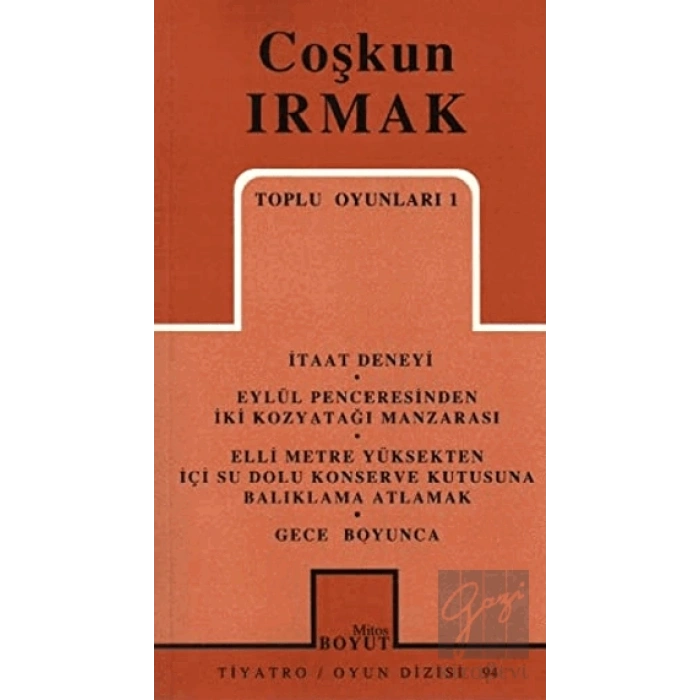 Toplu Oyunları 1 İtaat Deneyi / Eylül Penceresinden İki Kozyatağı Manzarası / Elli Metre Yüksekten İçi Su Dolu Konserve Kutusuna Balıklama Atlamak / Gece Boyunca