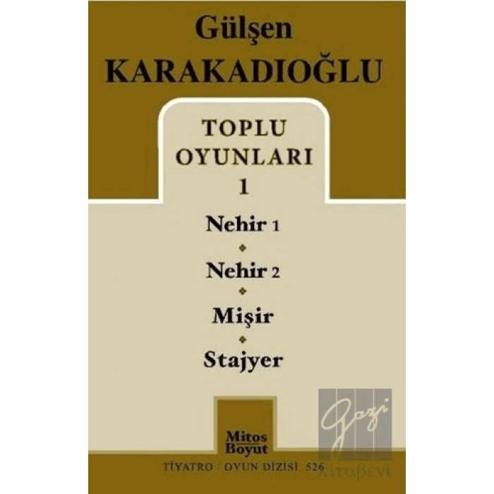 Toplu Oyunları - 1 : Nehir 1 - Nehir 2 - Mişir - Stajyer