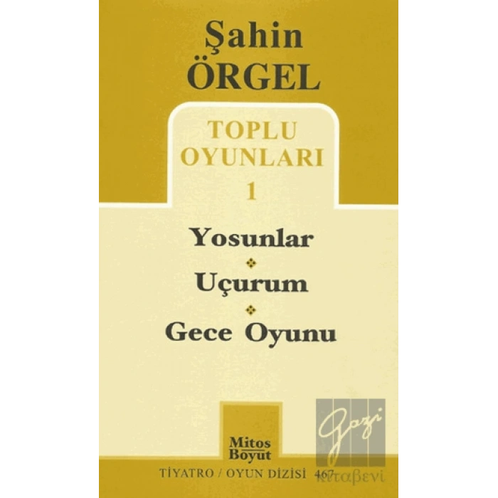 Toplu Oyunları 1 Yosunlar - Uçurum - Gece Oyunu