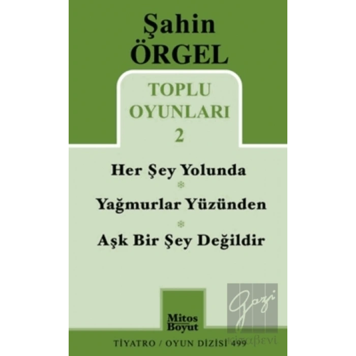 Toplu Oyunları 2 Herşey Yolunda - Yağmurlar Yüzünden - Aşk Bir Şey Değildir
